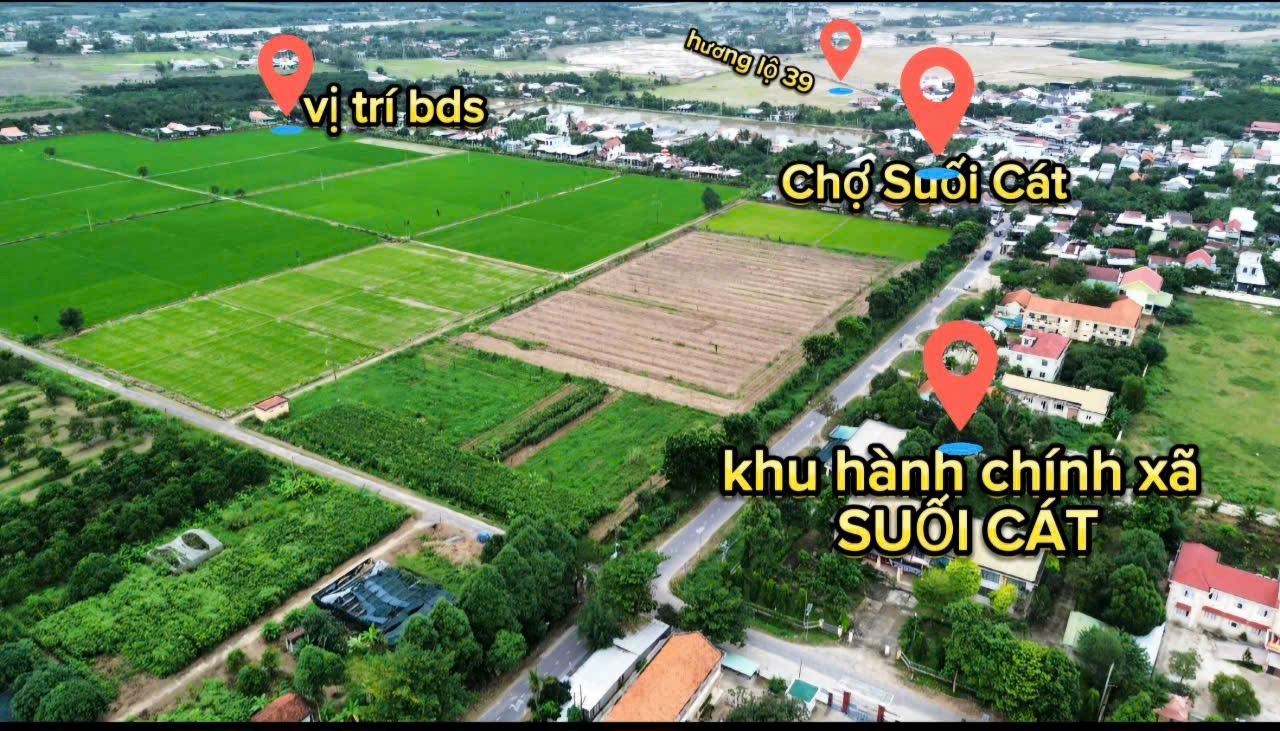 bán lô đất suối cát dt 247m2 giá 1ty110tr Lh:  0976396883 Trần Yên Trinh